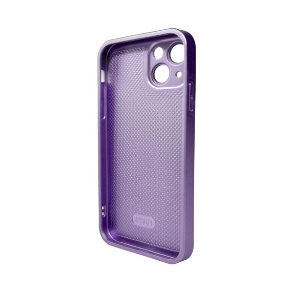 Чохол для смартфона AG Glass Matt Frame Color Logo for Apple iPhone 14 Light Purple | Зображення 1