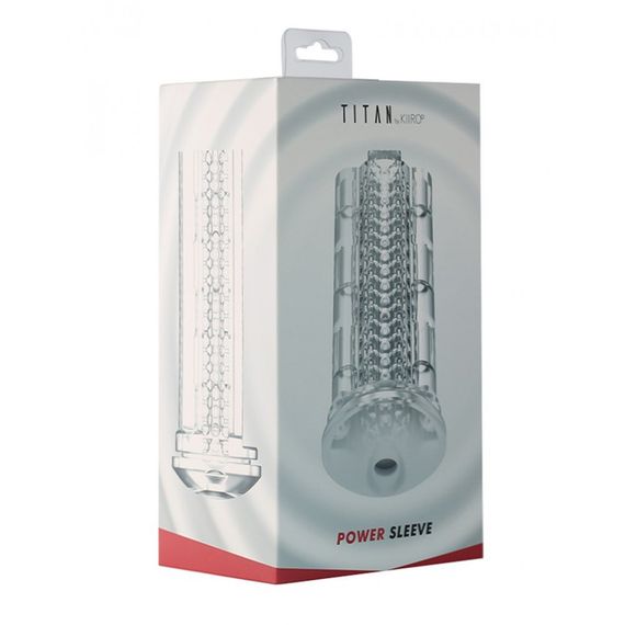 Змінна насадка для мастурбатор Kiiroo Titan, прозора Sex Aura | Зображення 4