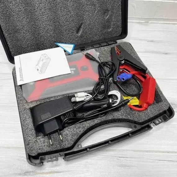Пускозарядное устройство для автомобиля JUMPSTARTER 29B 99800 мАч (300/600А) | Зображення 4