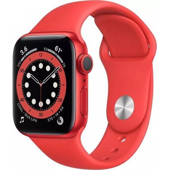 Смарт-годинник Apple Watch Series 6 GPS 44mm (PRODUCT)RED Aluminum Case w. (PRODUCT)RED Sport B. (M00M3)
