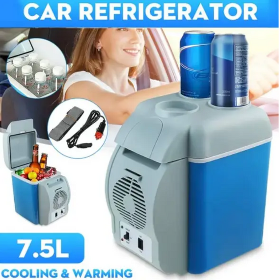 Автомобільний холодильник 2в1 PERVOI від прикурювача 12 V на 7.5L, з підігріванням і охолодженням | Зображення 9