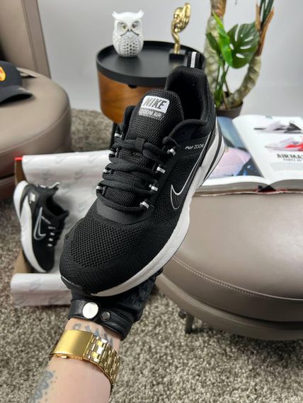 Чоловічі кросівки Air Zoom Black White  (текстиль) A4081 43 28 | Зображення 7