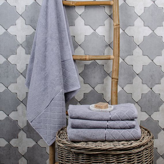 Рушник SoundSleep Soft махровий 50х90 см 500г сірий (2800004633451)