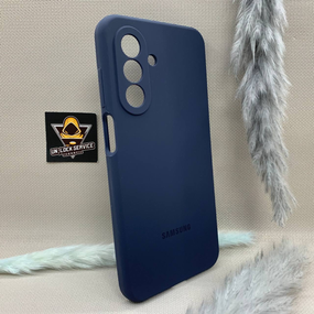 Чохол з логотипом для Samsung Galaxy A17 | Протиударний | Soft Touch | Синій