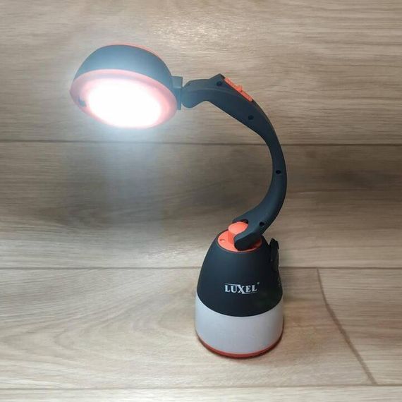 Ліхтар кемпінговий світлодіодний Luxel TR-01R, 7Вт, акумуляторний трансформер для туризму | Зображення 5