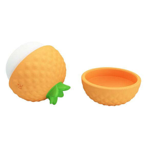 Клиторальный пульсатор PRETTY LOVE Pineapple Secret оранжевый, 5,7 х 5,1 см sexstyle | Зображення 4