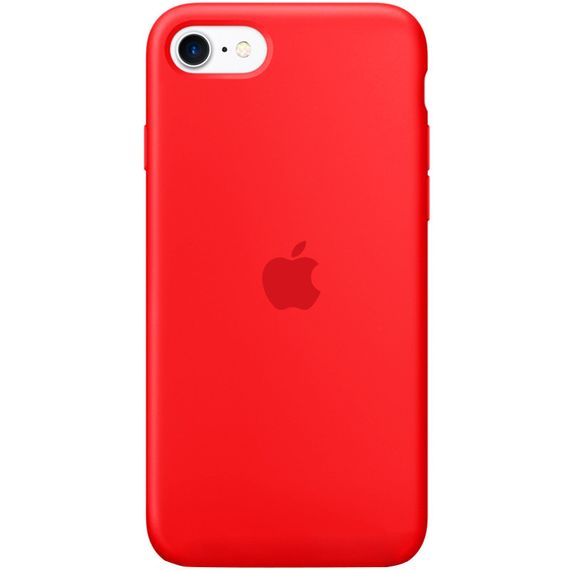 Чохол Silicone Case Full Protective (AA) для Apple iPhone SE (2020) Червоний / Red