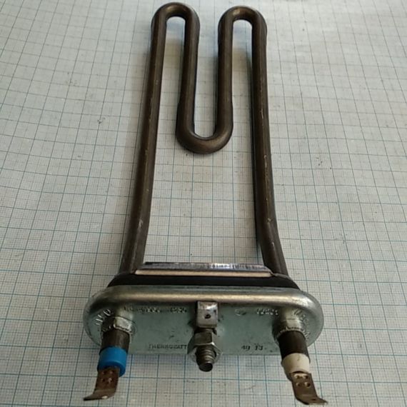 Тен 1950w L-205 для пральних машин Indesit, Ariston, без отвору, вигнута з бортом.Thermowatt(Італія) | Зображення 5