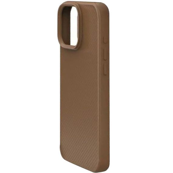 TPU чохол Carbon Protective with Magnetic Fit для Apple iPhone 14 Pro Max (6.7") Coffee | Зображення 1