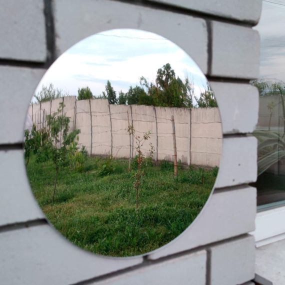 Акрилове дзеркало, неб'ється, на самоклейці, круг 330х330х2мм SW-00000750 | Зображення 4