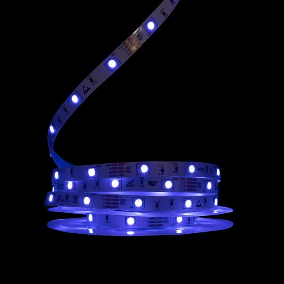 Світлодіодна LED стрічка PROLUM 12V 5050\30 IP20 Series S RGB | Зображення 2
