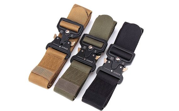 Ремінь тактичний Tactical Belt 125х3,8 см Олива | Зображення 2