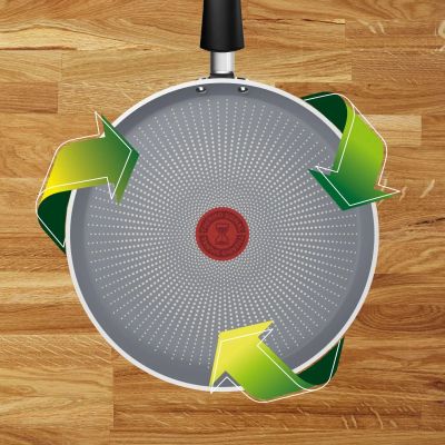 Сковорода Tefal Halo для млинців 25 см, алюміній, бакеліт, сірий (C3123853) | Зображення 1