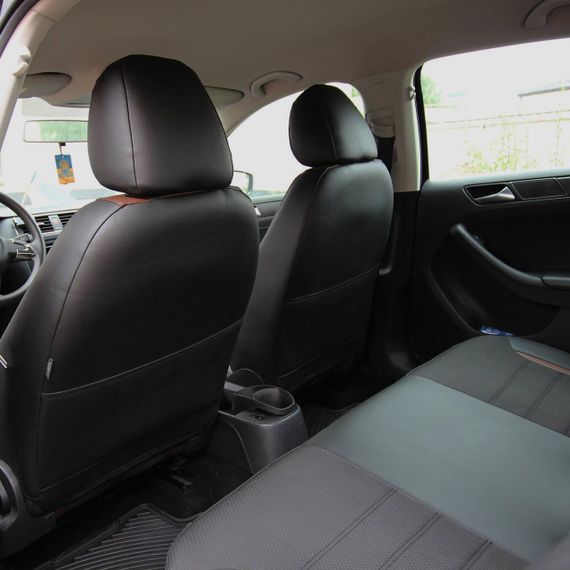 Чохли на сидіння з екошкіри та автотканини Renault Megane III (Z0) 2008-2014 EMC-Elegant | Зображення 8