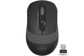Миша бездротова A4Tech Fstyler FG10 (Grey),  USB, колір чорний+сірий
