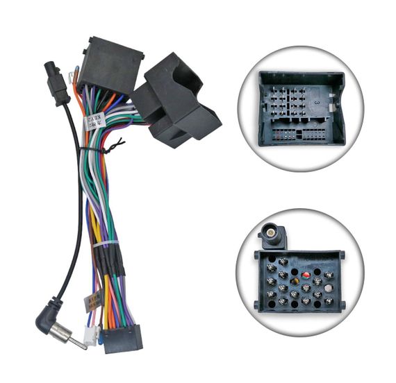 Інсталяційний комплект серії QIV під BMW X5 E39 E53 1999 - 2006 (W3) 9 дюймів | Зображення 1