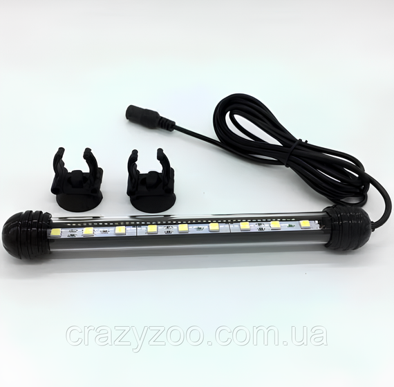 Занурювальний світильник для акваріума Xilong T4-30E LED 2.5 Вт білий 26.5 см