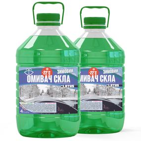 Омыватель стекла Зимний -22°C "Яблоко" Lotus УПАКОВКА 2 шт. x 4 л