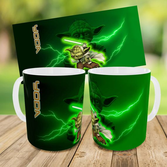 Набір дитячий Yoda Star Wars рюкзак 36х27см сумка-бананка, кружка з принтом для хлопчика (01655) | Зображення 8