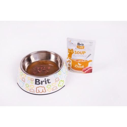 Корм влажный "Суп для кошек Brit Care Soup with Duck с уткой", 75 г | Зображення 3