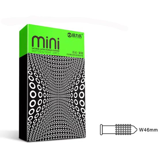 Точечные презервативы HBM MINI уменьшенного размера 10 штук | Зображення 1