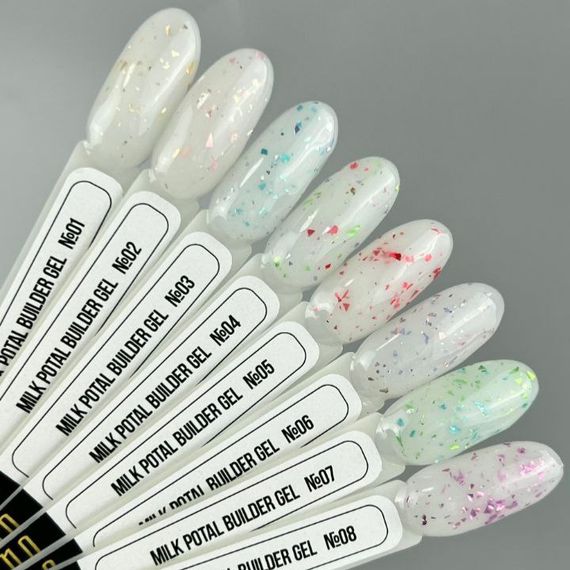 Гель для нарощення нігтів Milano Milk Potal 02 Builder Gel 20мл | Зображення 1