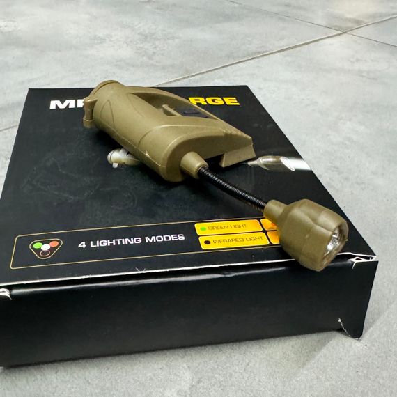 Тактичний ліхтар на шолом Spina LT-09 MPLS Charge, колір Койот, режими: Білий, Червоний, Зелений ІЧ, з батарейкою | Зображення 3