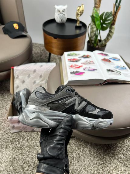 Кросівки New 9060 Dark Grey Black , текстиль , В'єтнам 39 25 см | Зображення 3