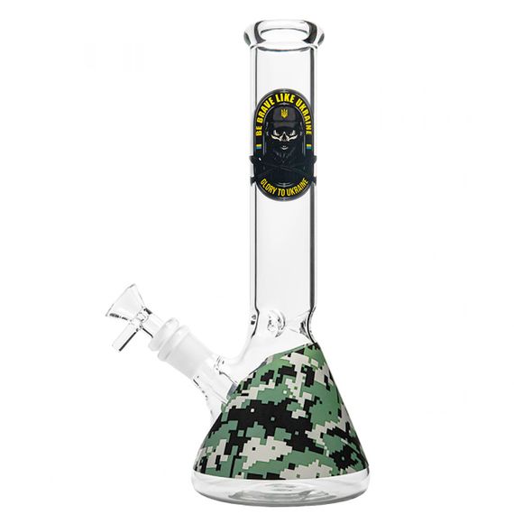 Кальян Скляний "Ice Bong Камуфляж"