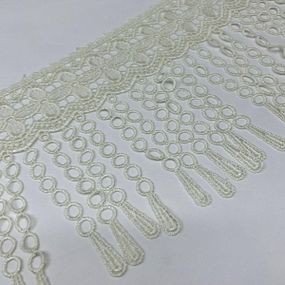 Кружево макраме  17 см (13м) Цвет - айвори (0575-6032)