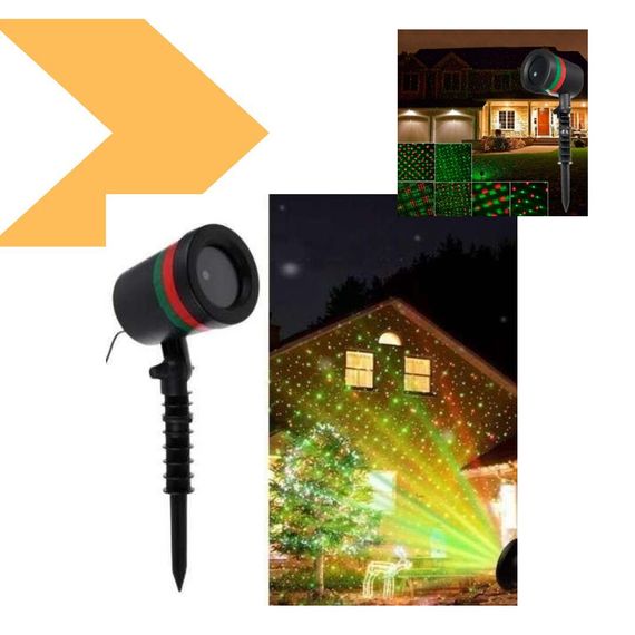 Лазерний вуличний проектор Діско XPRO 908/8001 (47708-4051_198) | Зображення 1