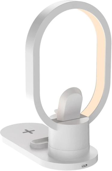 Беспроводная зарядная станция – LED ночник 4in1 15Вт | Зображення 3