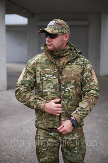 Куртка Soft Shell ESDY Tactical мультикам | Зображення 5