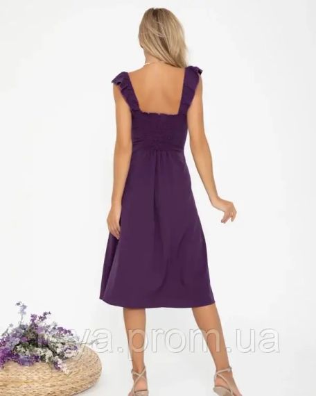 Плаття для жінок колір фіолетовий розмір M FI_000857 | Зображення 2