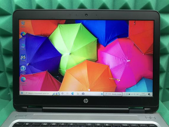 Ноутбук Б-класс HP ProBook 640 G2 / 14" TN / Core i5-6200U (2(4) ядра по 2.3-2.8GHz) / 8GB DDR4 / 180GB SSD / HD Graphics 520 / WebCam / Fingerprint / BD-ROM / DisplayPort б/у | Зображення 2