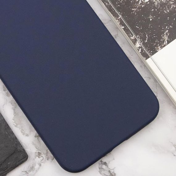 Чохол Silicone Cover Lakshmi Full Camera (AAA) для Motorola Edge 60 Pro Білий / White Темно-синій / Midnight blue | Зображення 2