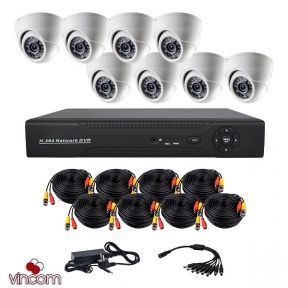 Комплект AHD видеонаблюдения CoVi Security AHD-8D KIT