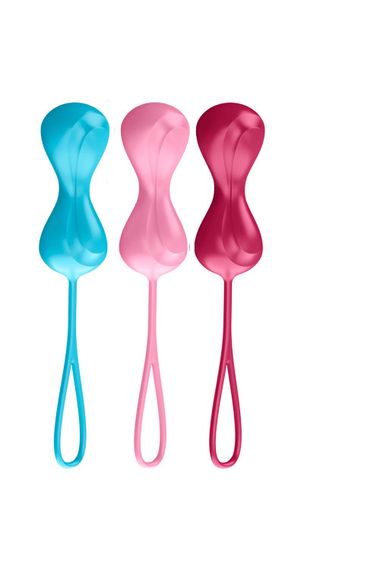 Набір вагінальних кульок Satisfyer Balls C02 double, medium Sex Aura | Зображення 2