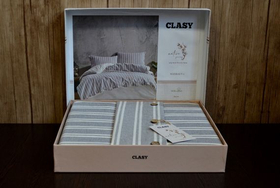 Постільна білизна Clasy Native Series 200х220 см Madras | Зображення 2