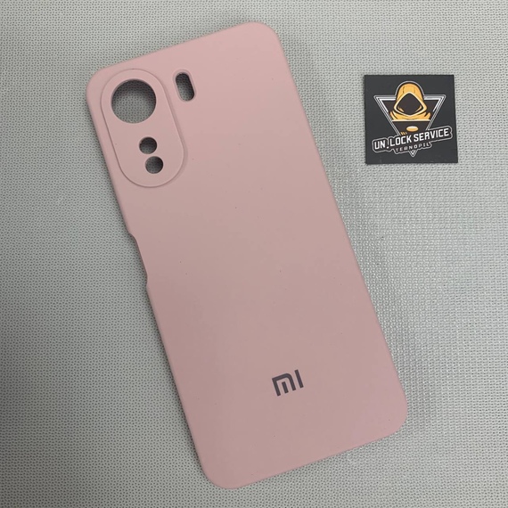 Xiaomi Redmi 13C / Poco C65 | Протиударний чохол з логотипом | Soft Touch | Рожевий