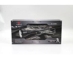Фонарик подствольный ручной BL Q3888 -T6 3*18650 battery POLICE (60) упак. 15шт.
