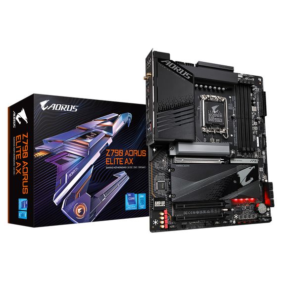 Материнская плата GIGABYTE Z790 AORUS ELITE AX | Зображення 1