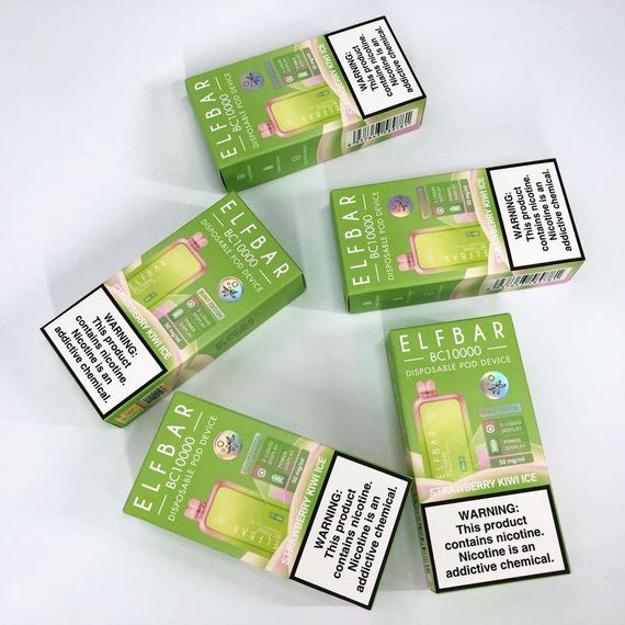 Elf Bar BC10000 смак Полуниця Ківі (Strawberry Kiwi Ice) (ws25661) | Зображення 2