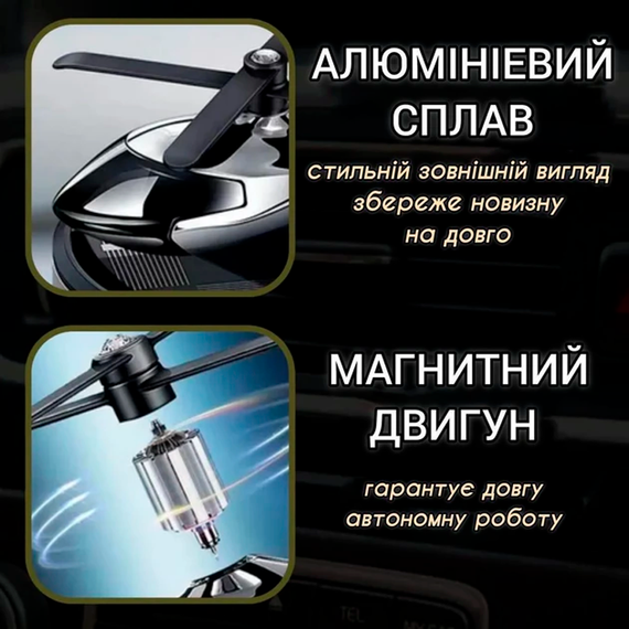 Автомобільний ароматизатор на сонячній батареї Вертоліт XPRO (46542-_161) | Зображення 4