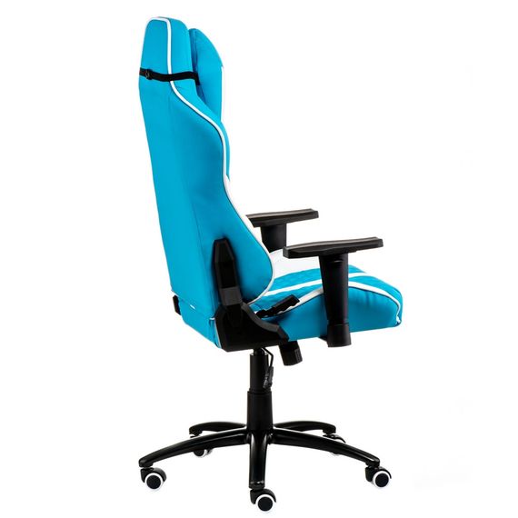 Кресло геймерское Special4You ExtremeRace light bluewhite | Зображення 5