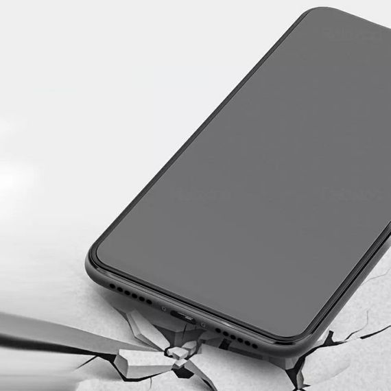Матове захисне скло 2.5D для Xiaomi Redmi 9C / 10A колір Чорний | Зображення 1