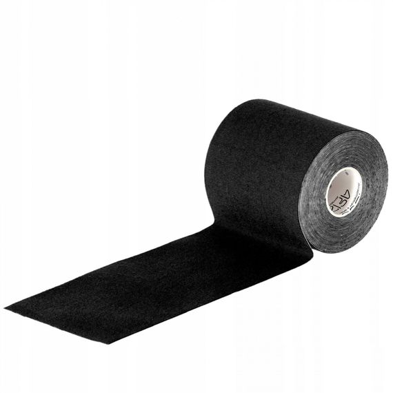 Стрічка кінезіологічна (кінезіо тейп) 4FIZJO 7.5 см x 5 м 4FJ0546 Black (P-5907739318886) | Зображення 7