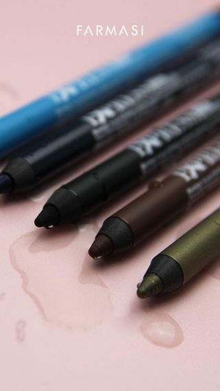 Водостойкий карандаш для глаз Farmasi Exspress 05 Зеленый металлик 1 г | Зображення 6