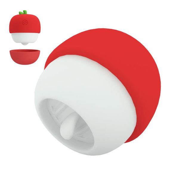 Стимулятор клитора APPLE SECRET, 12 licking settings, Silicone ABS sexstyle | Зображення 1