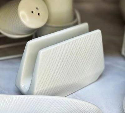 Салфетница керамическая Маестро Maestro White MR-20002-44 | Зображення 3